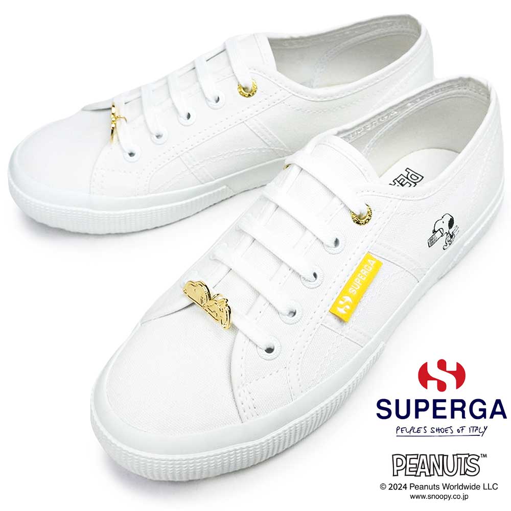 スペルガ スペルガ スニーカー レディース 2750 8133ZW SNOOPY PRINT スヌーピー プリント SUPERGA