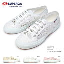 スペルガ スペルガ スニーカー レディース S008YA0 2750 MACRAMEW レース 花柄 イタリア セレブ リゾート フラワー SUPERGA