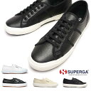 【おトクなGW！3 OFFクーポン】スペルガ スニーカー 2750 レディース メンズ レザー S009VH0 EFGLU 白 黒 ベージュ 本革 シボ革 SUPERGA 2750-TUMBLED LEATHER