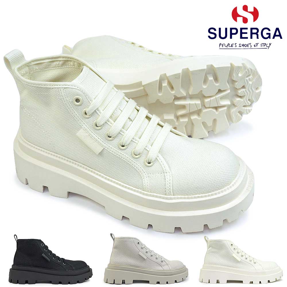 スペルガ スペルガ スニーカー レディース 3052 S1171RW 3A1171RW 厚底 タンクソール SUPERGA