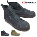 スペルガ スペルガ スニーカー ブーツ ハイカット 2341 S2122KW ミリタリー 厚底 ALPINA TAPE WASHED COTTON メンズ レディース SUPERGA 2341 ALPINA TAPE WASHED COTTON