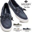 【おトクなGW！3 OFFクーポン】スペリートップサイダー スニーカー レディース デッキシューズ SAYEL AWAY WASHED フラットシューズ キャンバス SPERRY TOP-SIDER