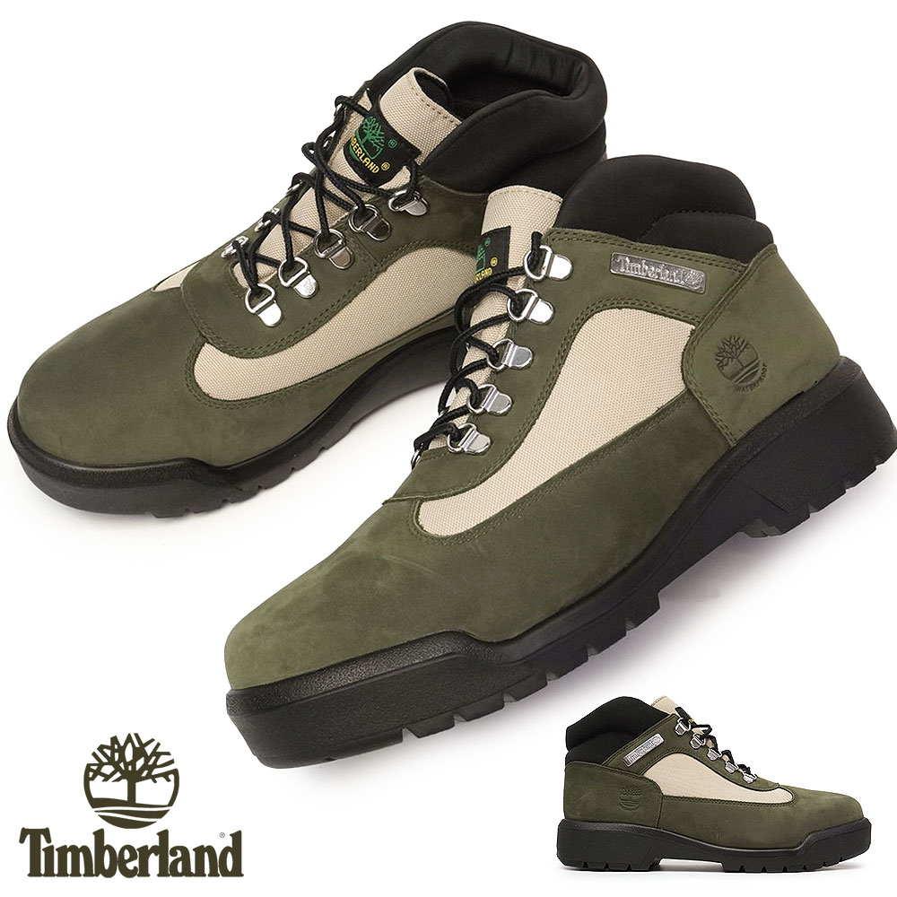 ティンバーランド 靴 メンズ 防水 フィールドブーツ WP カジュアル 本革 レザー ミッドカット シャンクソール Timberland FIELD BOOT WP L／F MID BOOT