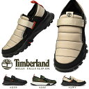 ティンバーランド メンズ スニーカー ミルズ フォールズ スリッポン 撥水 アウトドア Timberland MILLS FALLS SLIP-ON