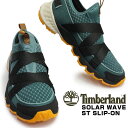 メンズ スニーカー ティンバーランド ソーラーウェーブ ST スリッポン メンズ アウトドア ハイキング 通気性 Timberland SOLAR WAVE ST SLIP-ON