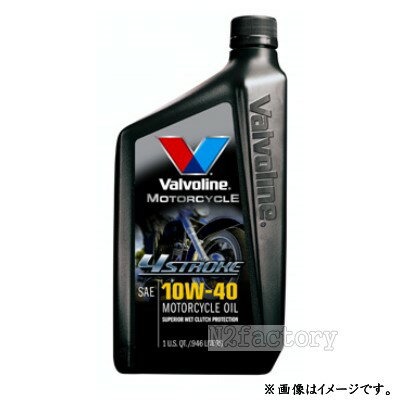 �Х����ѥ��󥸥󥪥��롡10W40���Х�ܥ�� 4��������⡼����������1QT(946ml)��VALVOLINE��4-STROKE MOTORCYCLE OIL��