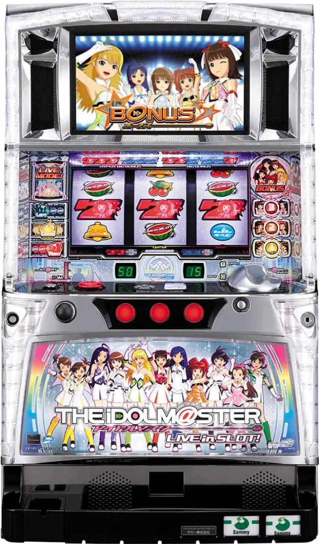 サミー アイドルマスターライブインスロット【中古パチスロ 中古スロット 中古実機】