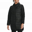 UA W'S DOWN COAT アンダーアーマー ウィメンズ ダウンコート 1372649 001 BLK STORM COLDGEAR 【送料無料】【 4月お買い物マラソン 】ジャケット ダウンコート 暖かい 防風 撥水機能 裏起毛 かっこいい オシヤレ おすすめ ブラック