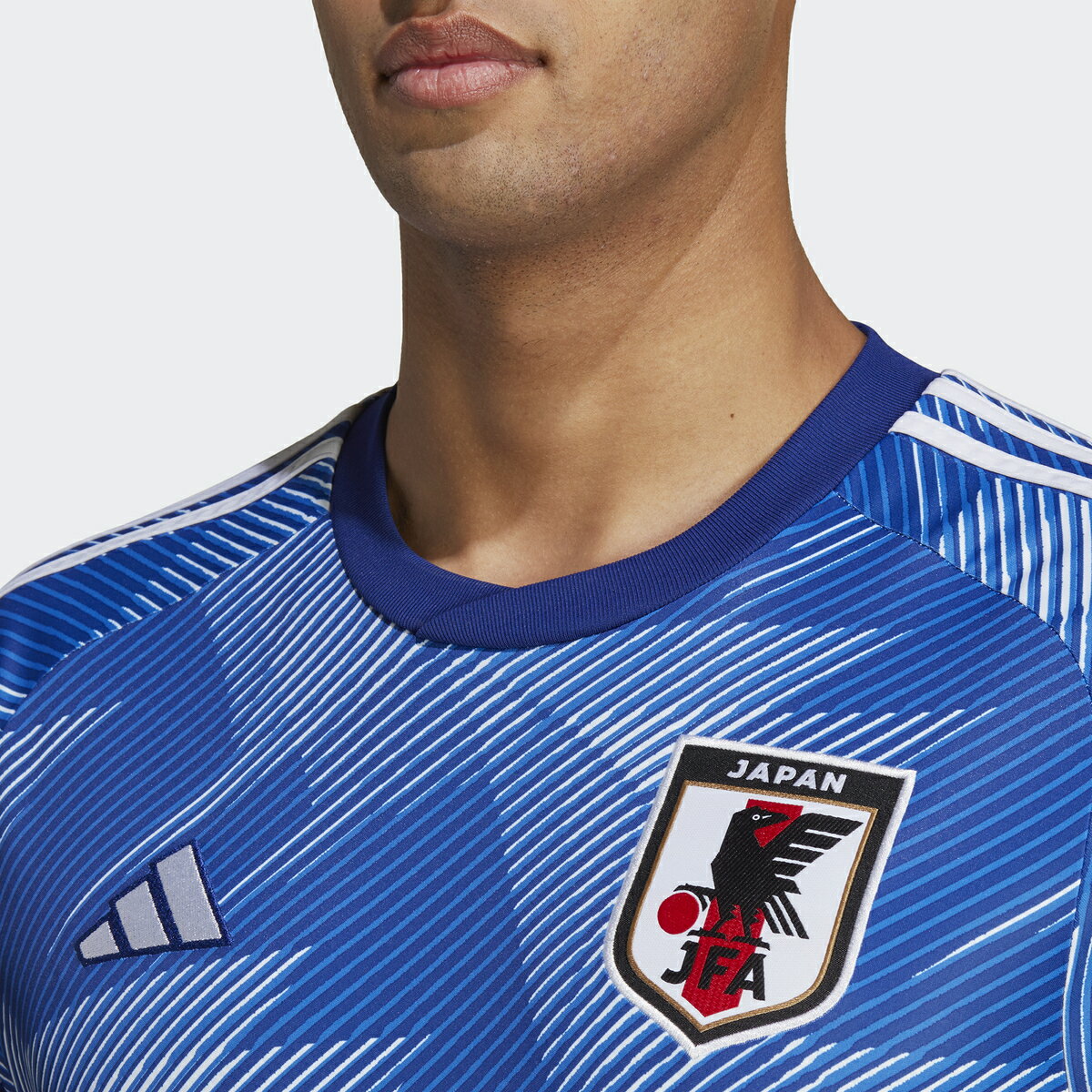 アディダス サッカー日本代表 2022 ホーム レプリカ ユニフォーム SX012-HF1845 WC カタール ADIDAS W-CUP W杯 折り紙 SDGs通販セール サッカー 用品 セール