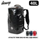 BLUEEQ ブルイク アスリートタンクバッグ ATHLETE TANK BAG 40 HRS [BQB-00014] タンクバッグ かばん バッグ リュック 練習 試合 トレーニング 撥水【 4月お買い物マラソン 】