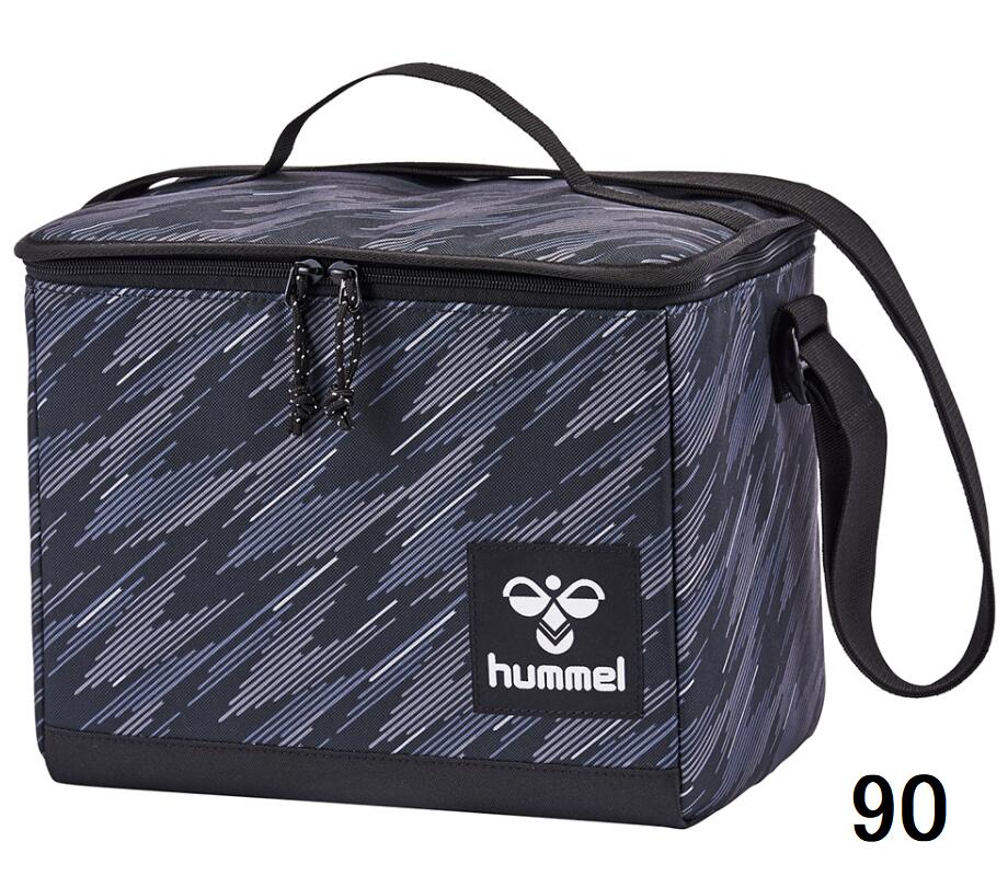 サッカー：ヒュンメル hummel 折りたたみクーラーバッグ＜HFB7123＞/保冷/弁当/補食/おやつ/ドリンク/飲み物/クラブ/スポ少/部活/トレーニング/フットボール/ジョギング/ランニング/ウォーキング/ジム/ワークアウト/ハンドボール/フットサル/ 2