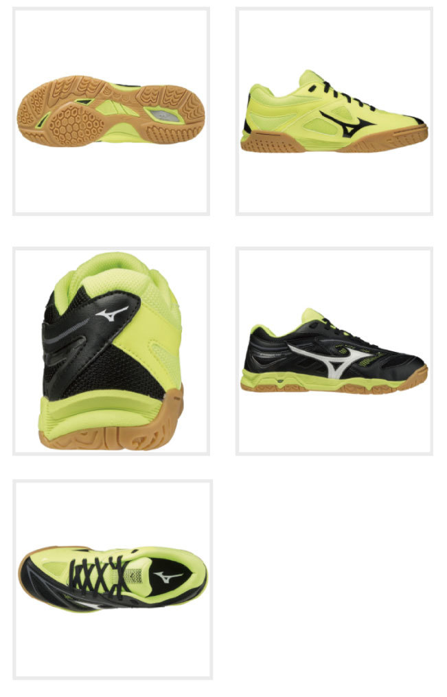 【※即納可能】ミズノ 卓球シューズ ウエーブメダル 6 Mizuno WAVE MEDAL6 81GA1915 47：イエロー×ホワイト×ブラック 安定性とクッション性【送料無料】 table tennis shoes【#StayHome】Newカラー 新色