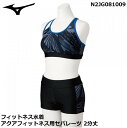 MIZUNO ミズノ スイム アクアフィットネス用セパレーツ 2分丈 レディース N2JG081009 レディス フィットネス水着 ウイメンズ 女性【ネコポス便送料無料】【 ナカジマスポーツ 】