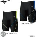 ミズノ MIZUNO メンズ アクアフィットネス用　ハーフスパッツ N2JB2601 フィットネス水着 スパッツ[メンズ]