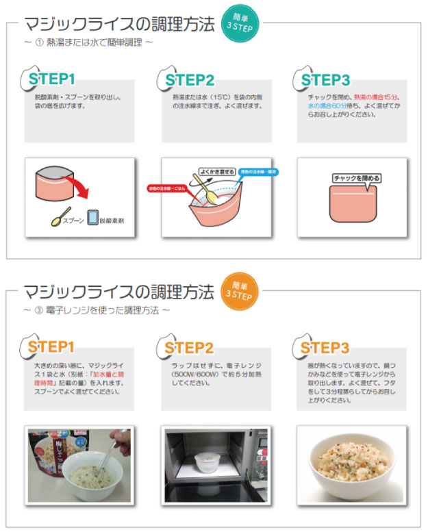 サタケ マジックライス チャーハン 炒飯 焼飯 ごはん 雑炊 保存食 非常食 即席 ご...