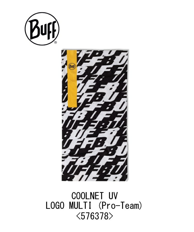 【BUFF】バフ ネックチューブ COOLNET UV クールネット LOGO MULTI PRO TEAM COLLECTION 576378/2025SS..