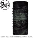 【BUFF】バフ Coolnet UV Schlauchschal realtree wav3 blackランニングマスク ネックチューブ ネックウォーマー フリーサイズ UPF50 オシャレ/カッコいい/タウン/日焼け/UVカット/ランニング/アウトドア/トレッキング/マスク/マスク素材