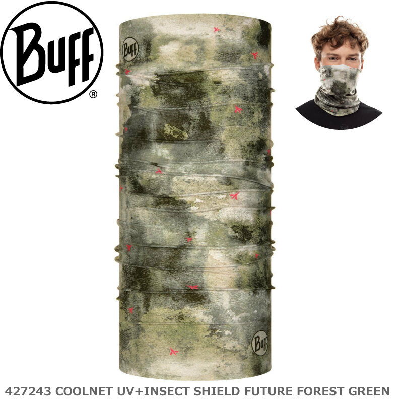 BUFFۥХ 褱 427243 COOLNET UV+INSECT SHIELD FUTURE FOREST GREEN ե꡼ UPF50 ˥󥰥ޥ/ͥå塼//å//Ƥ/UVå/˥/ȥɥ/ȥå/ޥ/ޥǺ/...