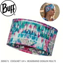 【BUFF】バフ 389671 COOLNET UV+ HEADBAND DOGUN MULTI ヘッドバンド 超軽量 薄手 UVカット 速乾 超軽量 薄手 UVカット 速乾 アウトドア/タウン/日焼け/ランニング/アウトドア/トレッキング 1