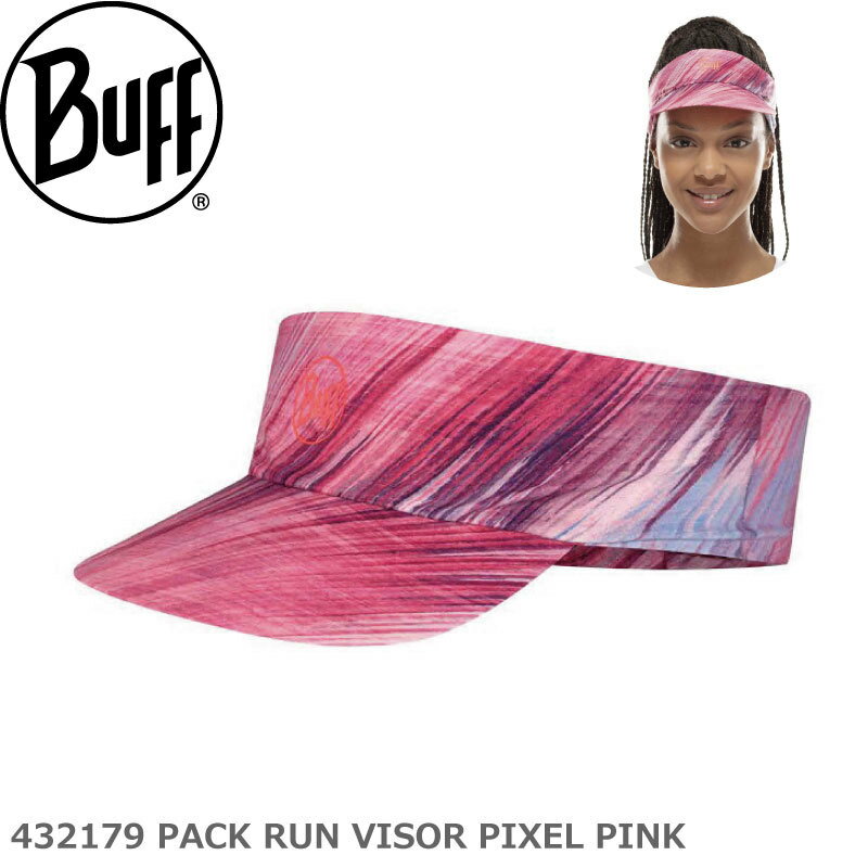 商品情報品名・説明Buff 432179 パックランバイザー PACK RUN VISOR PIXEL PINK FREE:53-61cm 超軽量 薄手 折り畳み UVカット 速乾 サイズ調整可能 アウトドア超軽量ランニングバイザーです。重さはたったの26グラム！パッカブルになる超軽量のバイザーはリサイクルプラスチックボトルから作られています。軽量で速乾性があり、型崩れすることなくコンパクトに収納可能で、最後まで足を止めずに走り続けられます。キャップ詳細素材：本体／リサイクルポリエステル95%・ポリウレタン5%、ツバ／ポリウレタン100%重量：26g原産国：スペイン仕様仕様：パッカブル、リサイクルポリエステル、体温調整、速乾、吸汗インナーバンド、軽量、UPF50（98%UVカット)、涼感素材（クーリング効果）注意※掲載商品の仕様、デザイン、生産国、発売時期は予告なく変更する場合がありますので、あらかじめご了承ください。※掲載画像の色彩は、実際の商品と多少異なる場合があります。備考※ネコポス便での発送（ポスト投函となります）JAN:4549982021147#SGDs【BUFF】バフ 432179 パックランバイザー PACK RUN VISOR PIXEL PINK FREE:53-61cm 超軽量 薄手 折り畳み UVカット 速乾 アウトドア/タウン/日焼け/ランニング/アウトドア/トレッキング スペイン生まれのBUFF　ランニングバイザー Buff 432179 パックランバイザー PACK RUN VISOR PIXEL PINK FREE:53-61cm 超軽量 薄手 折り畳み UVカット 速乾 サイズ調整可能 アウトドア超軽量ランニングバイザーです。重さはたったの26グラム！パッカブルになる超軽量のバイザーはリサイクルプラスチックボトルから作られています。軽量で速乾性があり、型崩れすることなくコンパクトに収納可能で、最後まで足を止めずに走り続けられます。素材：本体／リサイクルポリエステル95%・ポリウレタン5%、ツバ／ポリウレタン100%重量：26g仕様：パッカブル、リサイクルポリエステル、体温調整、速乾、吸汗インナーバンド、軽量、UPF50（98%UVカット)、涼感素材（クーリング効果）原産国：スペイン※ネコポス便での発送（ポスト投函となります）JAN:4549982021147#SGDs※掲載商品の仕様、デザイン、生産国、発売時期は予告なく変更する場合がありますので、あらかじめご了承ください。※掲載画像の色彩は、実際の商品と多少異なる場合があります。 2