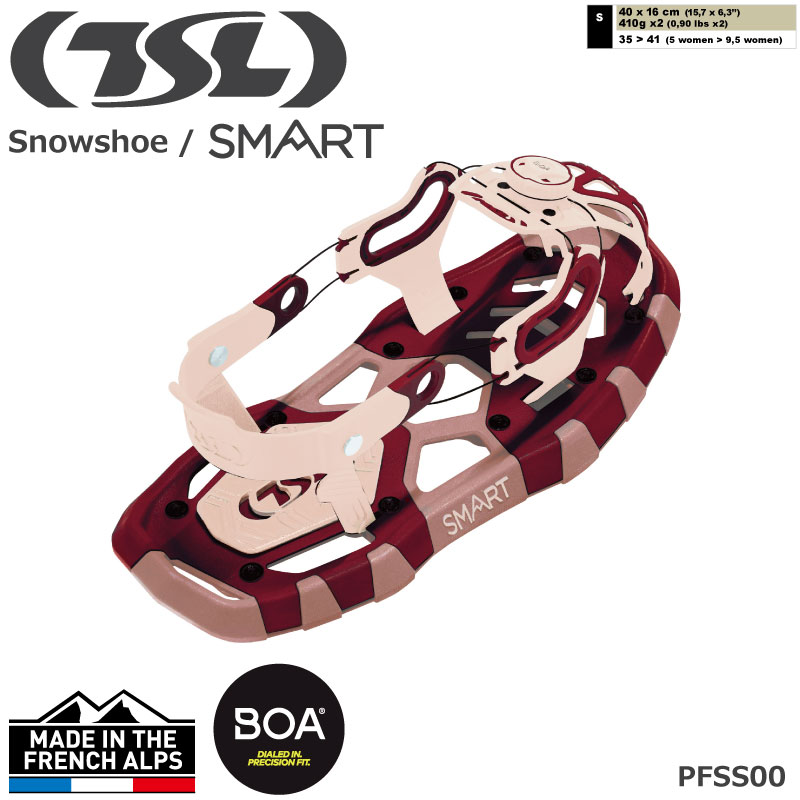 【即納可】TSL スノーシュー SNOW WALKING SMART PFSS00 S crushed berry バックカントリースキー バッ..