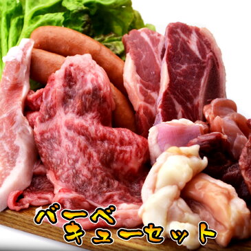 【送料無料】バーベキューセット2.1Kg【お中元】(ロース200g,トントロ300g,鶏もも肉300g,ハラミ200g,ウィンナー300g,骨付きカルビ300g,ミックスホルモン500g、焼肉セット)【父の日】02P03Dec16