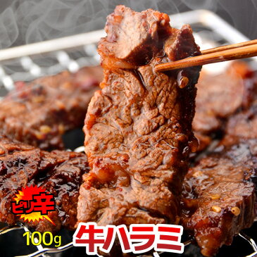 お中元 ギフト 内祝い 牛肉 ピリ辛 ハラミ US 100g 焼肉 バーベキュー BBQ