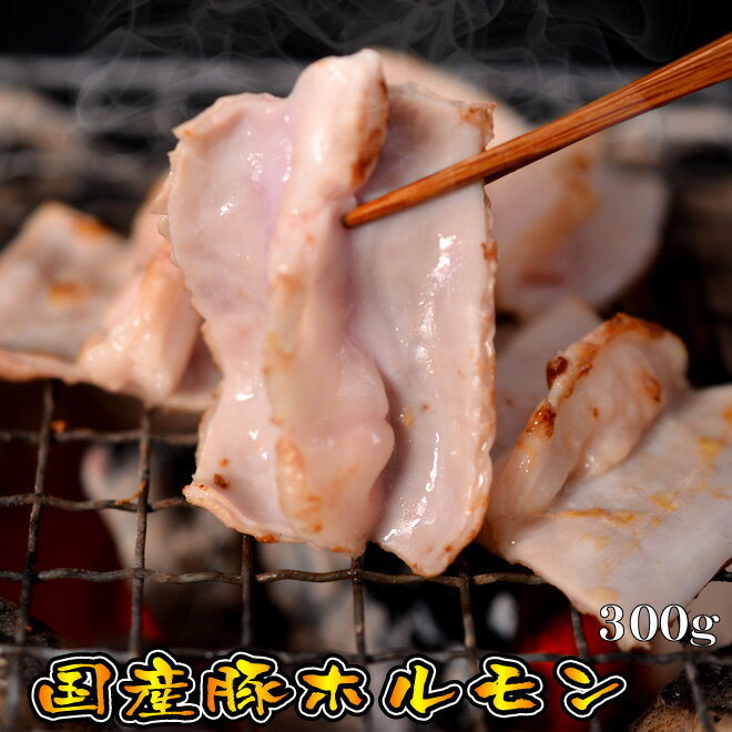 母の日 父の日 内祝　ギフト プレゼント 誕生日 豚肉 国産豚 ホルモン 300g 小腸 焼肉 バーベキュー も..