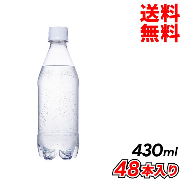 父の日 内祝　ギフト プレゼント 誕生日 コカ・コーラ カナダドライ ザ タンサン ストロング ラベルレス 430mlPET 48本入り 炭酸飲料 メーカー直送 代引き不可 同梱不可 送料無料