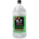 鏡月グリーン 25度 4000ml ペット【RPC】【あす楽_土曜営業】【あす楽_日曜営業】【YOUNG zone】【ギフト】