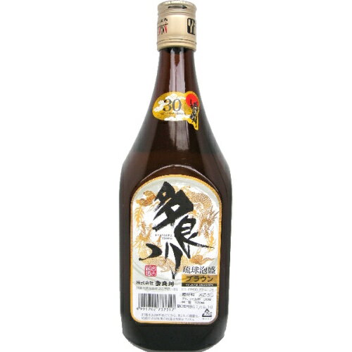 楽天濱の酒屋　中野酒店　楽天市場店多良川 ブラウン 泡盛　30度 720ml（多良川）（沖縄）【RPC】【あす楽_土曜営業】【あす楽_日曜営業】【YOUNG zone】【ギフト】