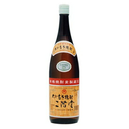 二階堂 麦 25度 1800ml（二階堂）（大分）【RPC】【あす楽_土曜営業】【あす楽_日曜営業】【YOUNG zone】【ギフト】