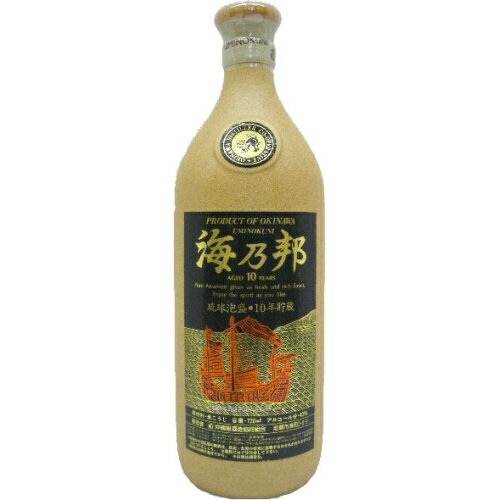 海乃邦 泡盛　43度 720ml（沖縄県酒造共同組合）(沖縄）【RPC】【あす楽_土曜営業】【あす楽_日曜営業】【YOUNG zone】【ギフト】