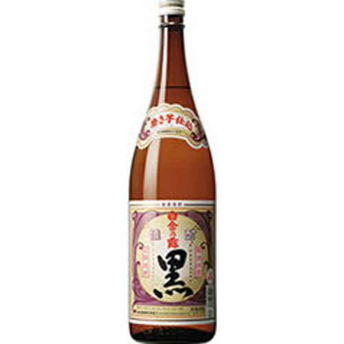 白金乃露 黒 芋 1800ml（白金酒造）(鹿児島）【RPC】【あす楽_土曜営業】【あす楽_日曜営業】【YOUNG zone】【ギフト】