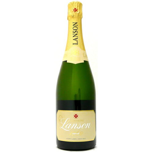 ランソン アイボリーラベル ドミ セック 750ml 正規【RPC】【あす楽_土曜営業】【あす楽_日曜営業】【YOUNG zone】【ギフト】