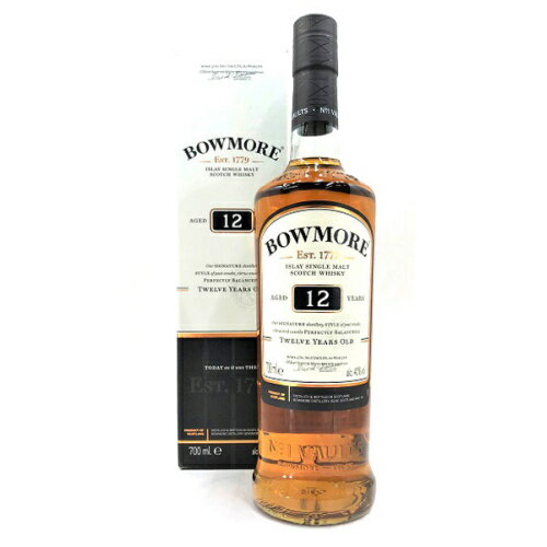 BOWMORE ボウモア 12年　40度　700ml　並行　箱入【RPC】【あす楽_土曜営業】【あす楽_日曜営業】【YOUNG zone】【ギフト】