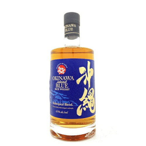 久米仙酒造 沖縄ブルー　ライスウイスキー　43度 700ml【RPC】【あす楽_土曜営業】【あす楽_日曜営業】【YOUNG zone】【ギフト】のサムネイル
