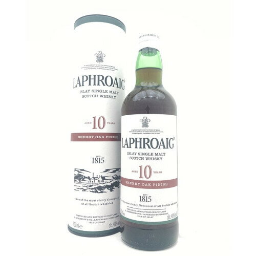 ラフロイグ 10年 シェリーオークフィニッシュ 48度 700ml 並行