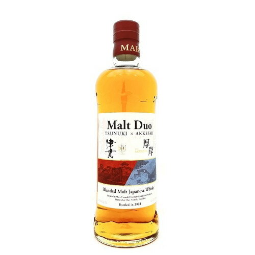 【全国送料無料】マルスウイスキー モルトデュオ 津貫*厚岸 51度 700ml