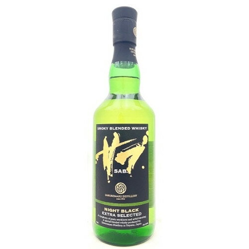 若鶴酒造　サブ．ナイトブラック　46度　700ml