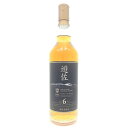 遊佐蒸溜所 シングルモルト ジャパニーズウィスキー Aged 6 years 700ml