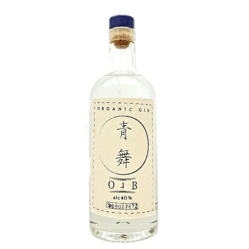 ネオ ブルー ディスティラリー 青舞(オーブ) オーガニック ジン 40度 700ml ネオ ブルー ディスティラリー 青舞(オーブ) オーガニック ジン 40度 700ml