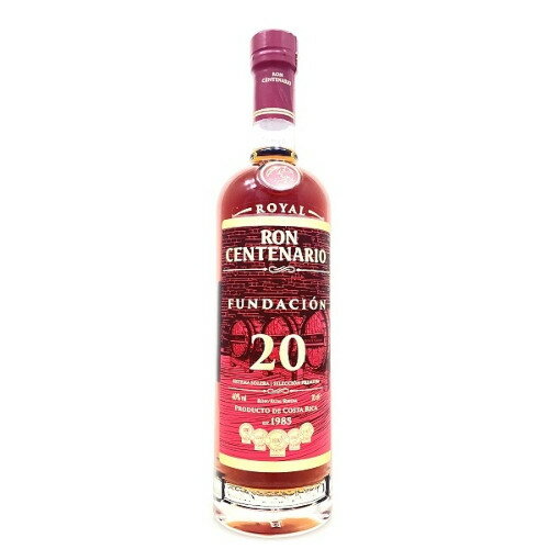 ロイヤル・センテナリオ 20 フダシオン 700ml 正規 ロイヤル・センテナリオ 20 フダシオン 700ml 正規