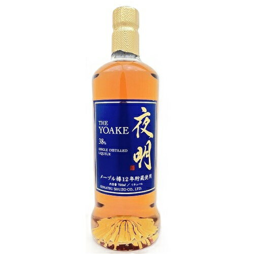 老松酒造 夜明 メープル樽 38度 720ml