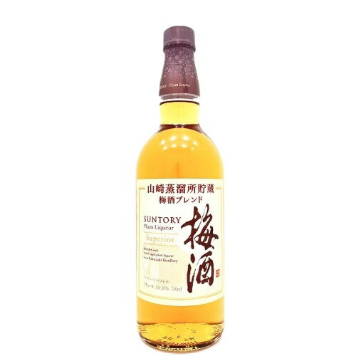 サントリー 山崎蒸留所貯蔵梅酒ブレンド スーペリア 2025 750ml