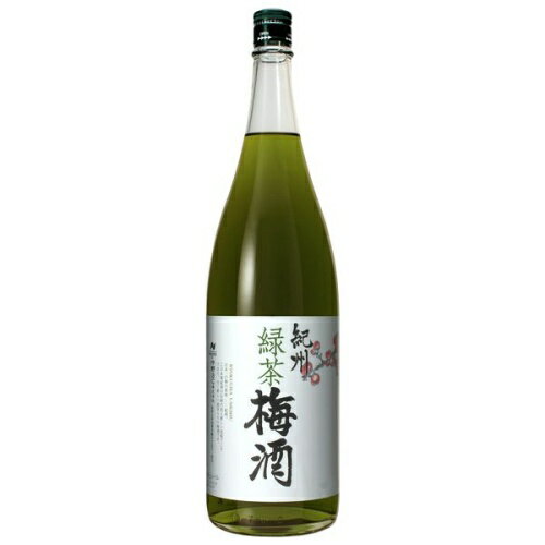 中野BC 紀州 緑茶梅酒 12度　1800ml【RPC】【あす楽_土曜営業】【あす楽_日曜営業】【YOUNG zone】【ギフト】