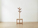 10%offクーポン配布中 国産 コートハンガー 45cm ペーパーコード 軽量 木製 ベンチ 天然木 チェア 1人掛け ベンチ いす 椅子 チェアー ダイニン...
