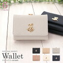 fleur フルール がま口 三つ折り財布 くま テディベア ボックス型小銭入れ コンパクト財布 ミニ 上品 可愛い プレゼント ギフト ファッション小物 レデ...