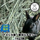 ウサギ 牧草 チモシー うさぎ 2025新刈り入荷 送料無料 アメリカ産一番刈り チモシー シングルプレス チモシー 1kg x3袋 /モルモット うさぎなど草食ペット向き 送料込 送料込み牧草 楽天市場 うさぎ モルモット デグー ウサギ ラビット フード super202509