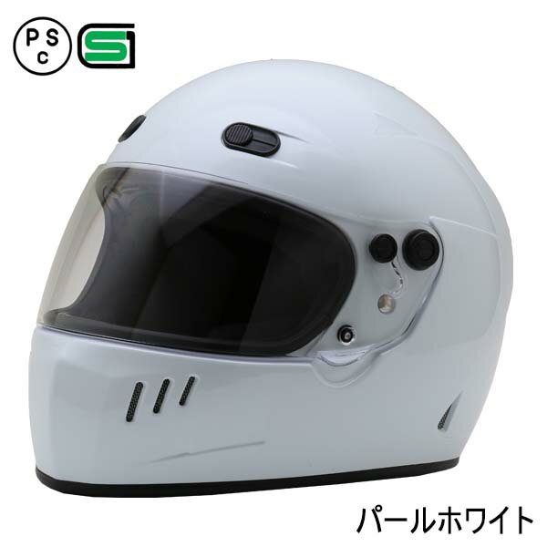 楽天市場】フルフェイス ヘルメット（カラーホワイト）の通販